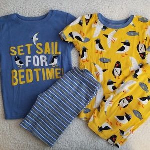 CARTERS 2 PAIR!!! SIZE 6 BOYS PAJAMAS